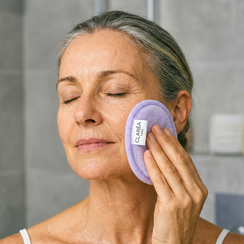 5 Pads Démaquillant & Réutilisable - Doux & écologiques